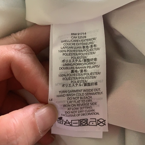 Armani Exchange Floral Print Halter Mini Belted Dress Size 4 - Picture 14 of 16